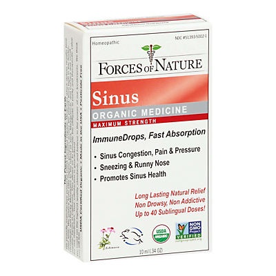slide 1 of 1, Forces of Nature Sinus ImmuneDrops, 10 ml