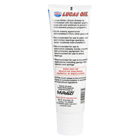 slide 4 of 5, Lucas White Lithium Grease, 8 oz