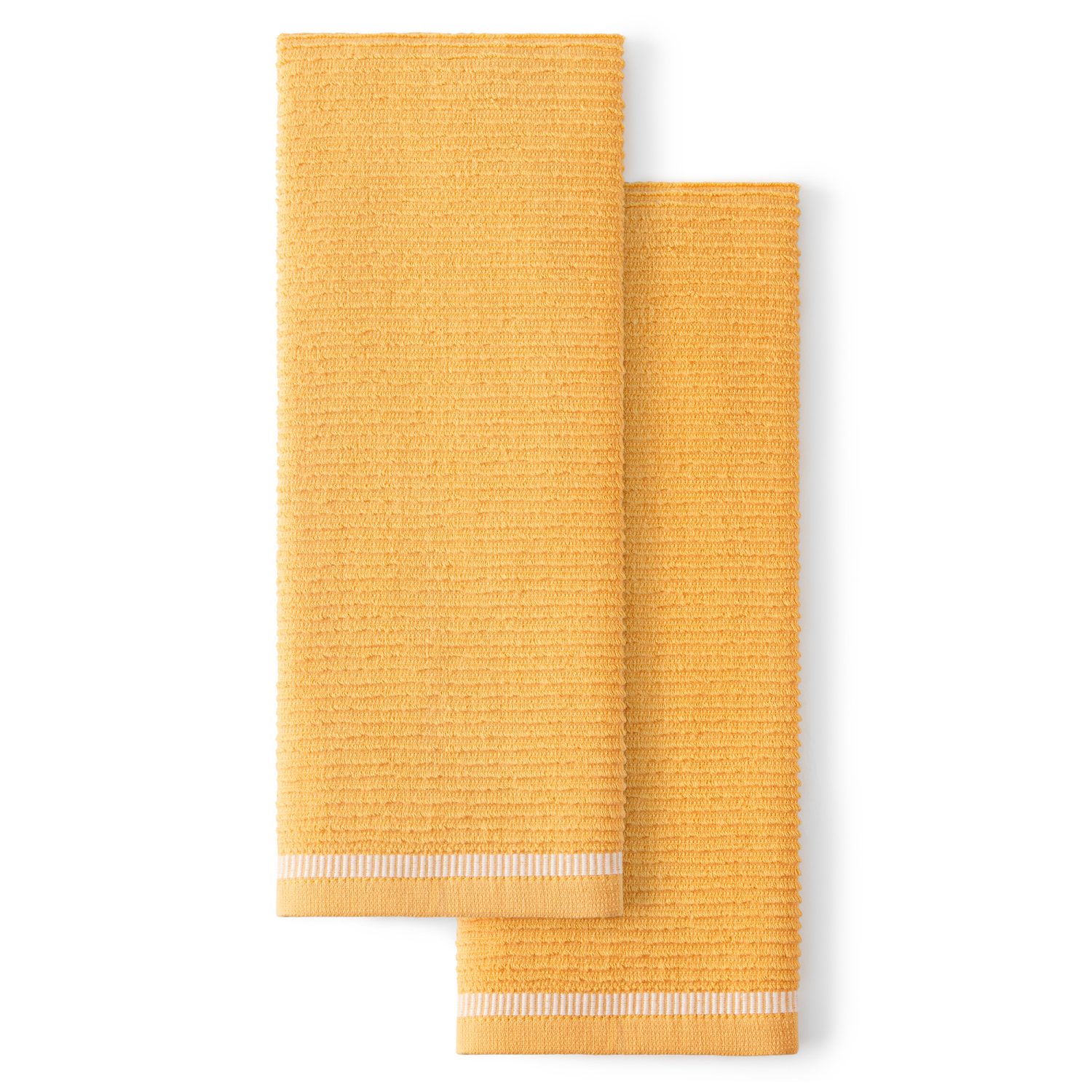 slide 1 of 1, Sur La Table Essentials Yellow Solid Kitchen Towel 16"x28", 16 x 28
