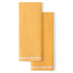 Sur La Table Essentials Yellow Solid Kitchen Towel 16"x28"