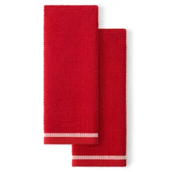 Sur La Table Essentials Red Solid Kitchen Towel 16"x28"