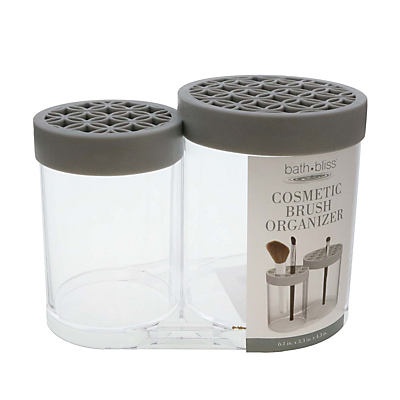 slide 1 of 1, Simplify Clear Acrylic Cosmetic Brush Organizer, 1 ct