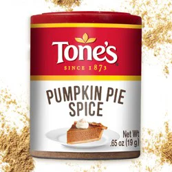 Tone's Pumpkin Pie Spice, 0.65 oz