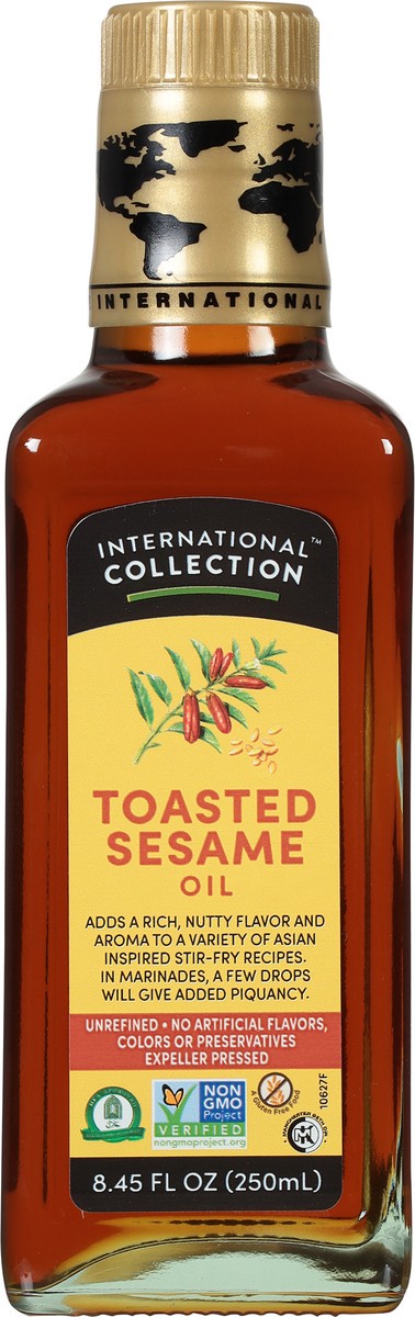 slide 3 of 9, International Collection Int'L Collection Toasted Sesame Oil, 8.45 oz