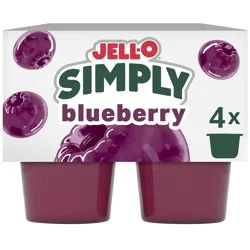 Jell-O Simply, Blueberry Gelatin