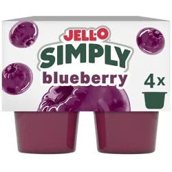 Jell-O Simply, Blueberry Gelatin