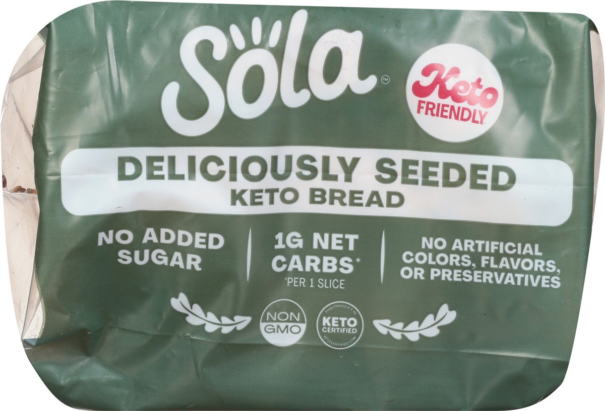 slide 6 of 9, Sola Bread Deliciously Seeded, 14 oz