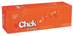Chek Diet Orange Soda - 12 ct; 12 oz