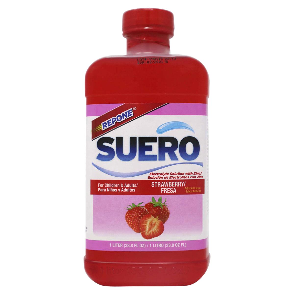 slide 1 of 9, Repone Suero Electrolyte Solution 33.8 oz, 33.8 oz