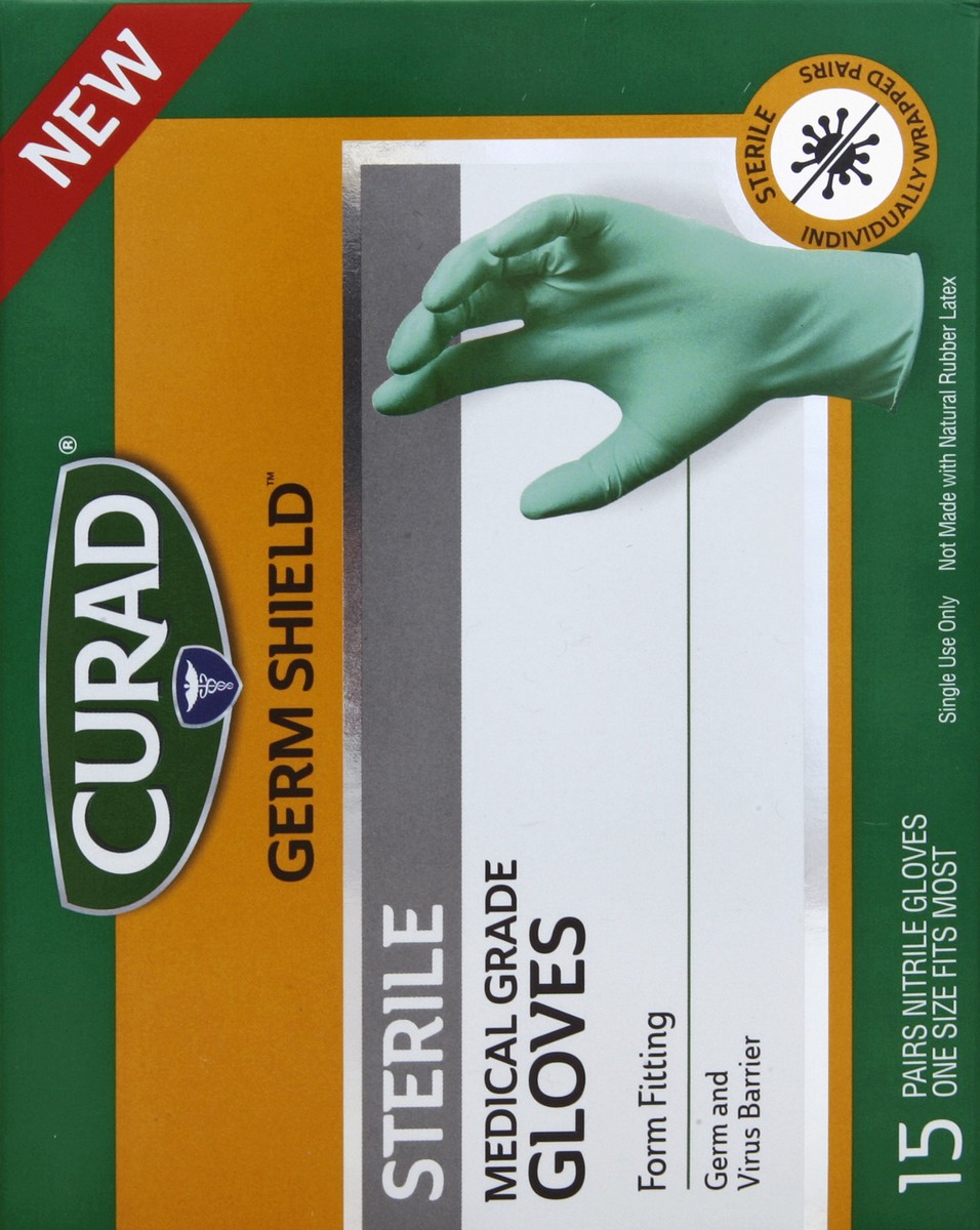 slide 3 of 5, Curad Gloves 15 ea, 15 ct