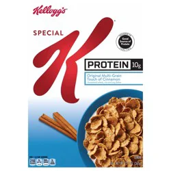 Special K Kellogg's Special K Protein Breakfast Cereal Original Multi-Grain Touch of Cinnamon, 12.9 oz