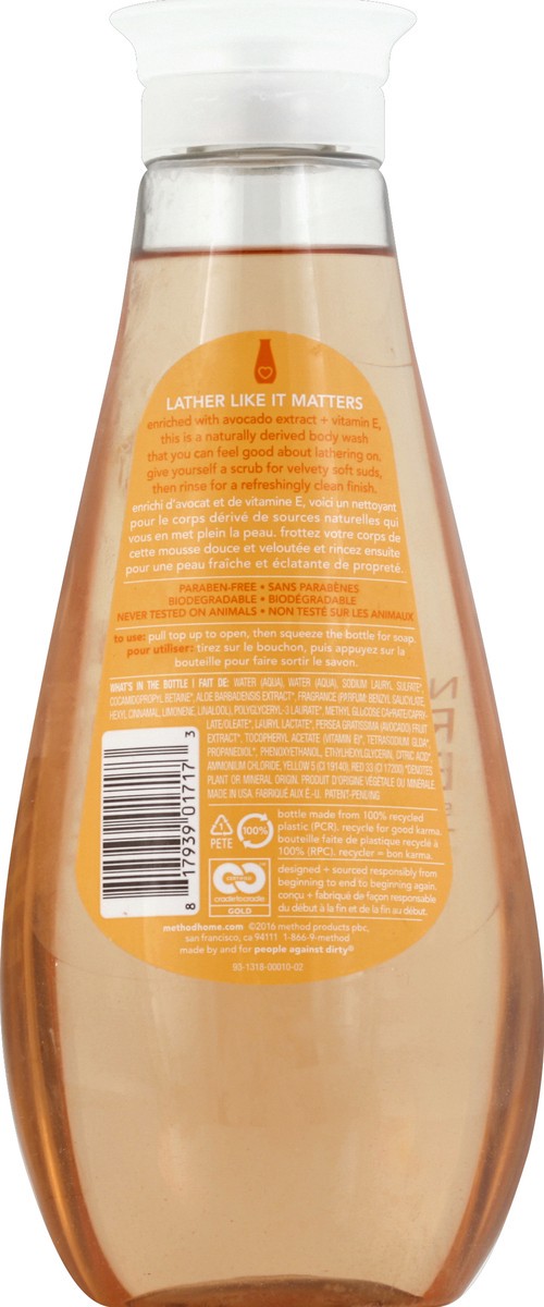 slide 6 of 6, method Body Wash 18 oz, 18 oz