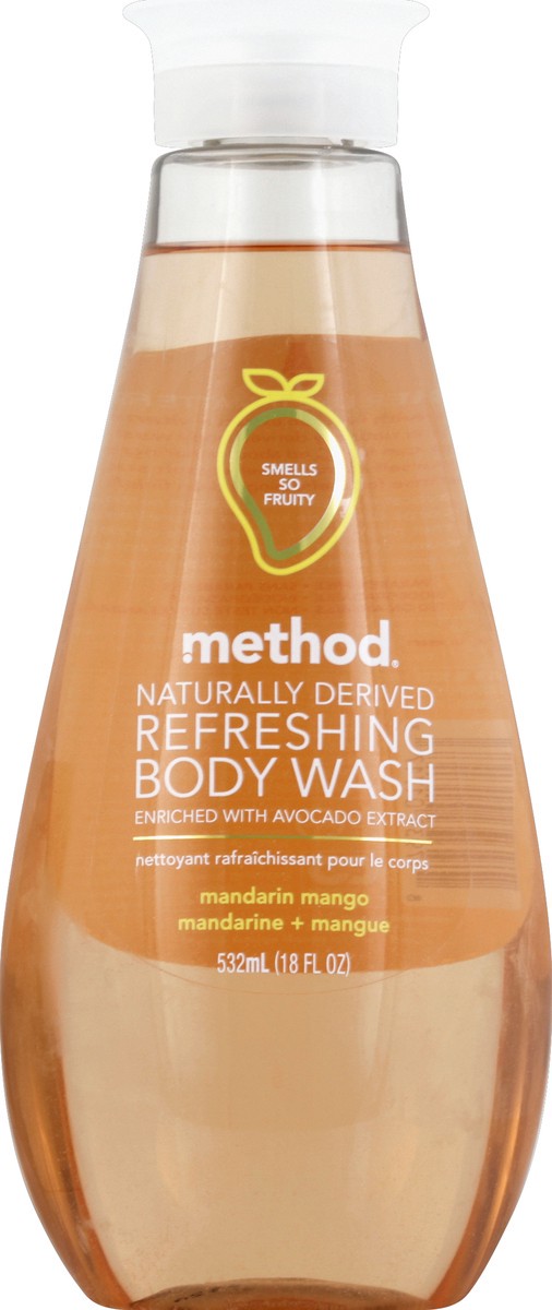 slide 1 of 6, method Body Wash 18 oz, 18 oz