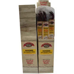 Hempler's Jalapeno Cheddar Pepperoni Sticks Wrapped