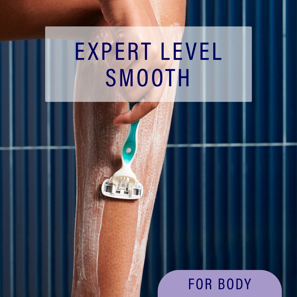 slide 5 of 6, Schick Hydro Silk Disposable Razors for Women Ultra Sensitive Care with Hydra-Boost Serum + Aloe, 2 ct