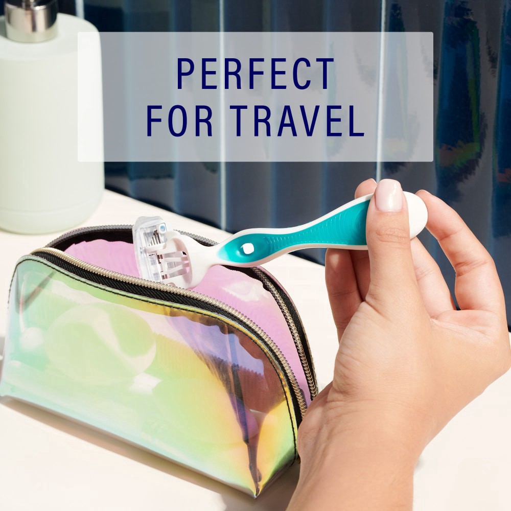 slide 6 of 6, Schick Hydro Silk Disposable Razors for Women Ultra Sensitive Care with Hydra-Boost Serum + Aloe, 2 ct