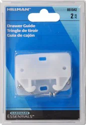 Hillman Plastic Drawer Guide - 2 pc
