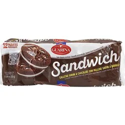 Guarina Chocolate Sandwich Cookies - 11.64 oz