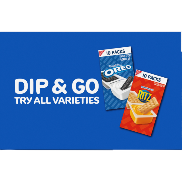 slide 7 of 29, Handi-Snacks OREO Cookie Sticks 'N Creme Dip Snack Packs, 20 Snack Packs, 20 oz