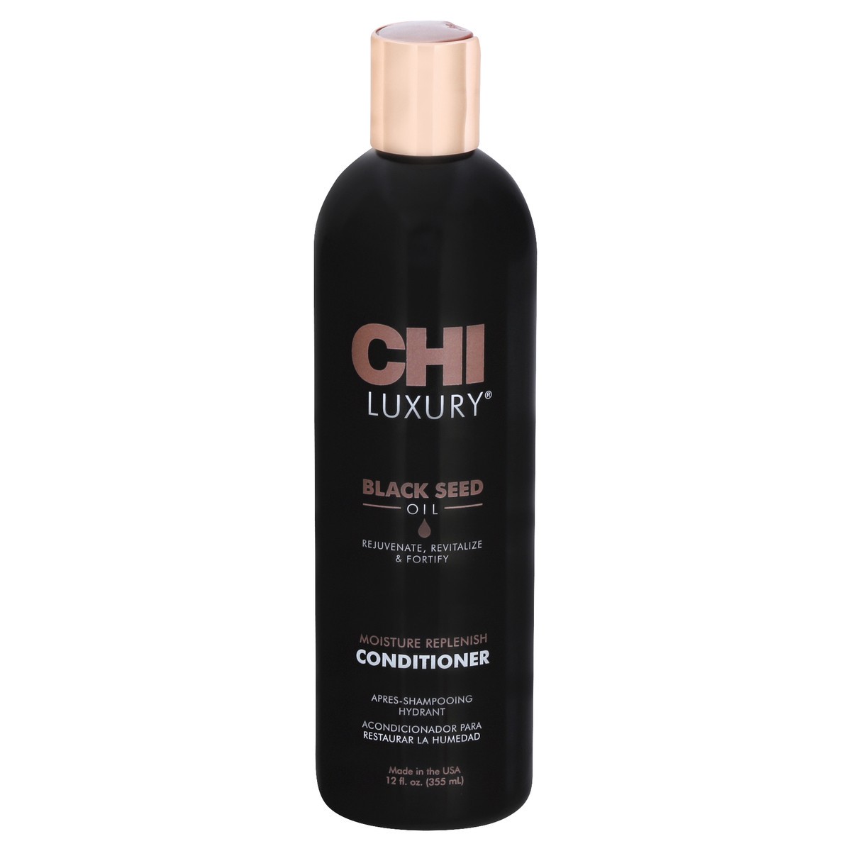 slide 6 of 12, CHI Moisture Replenish Black Seed Oil Conditioner 12 oz, 12 oz