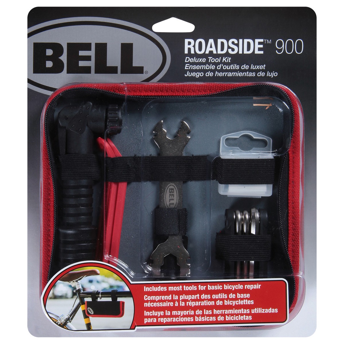 slide 1 of 9, Bell Roadside 900 Deluxe Tool Kit 1 ea, 1 ct