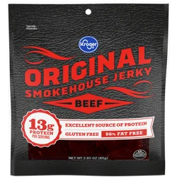 Kroger Beef Steakhouse Jerky Original