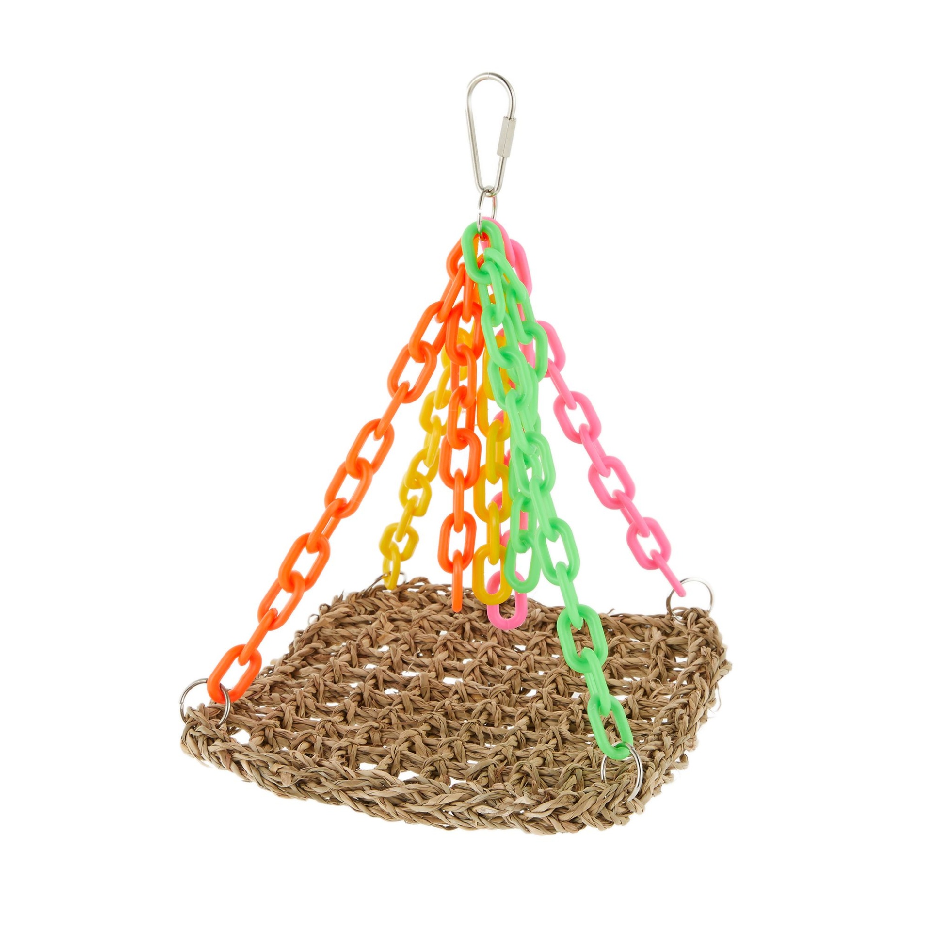 slide 1 of 1, All Living Things Grass Mat Bird Toy, Sm-Med