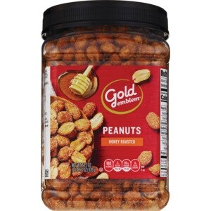 slide 1 of 1, GE Honey Roasted Peanuts, 1 ct