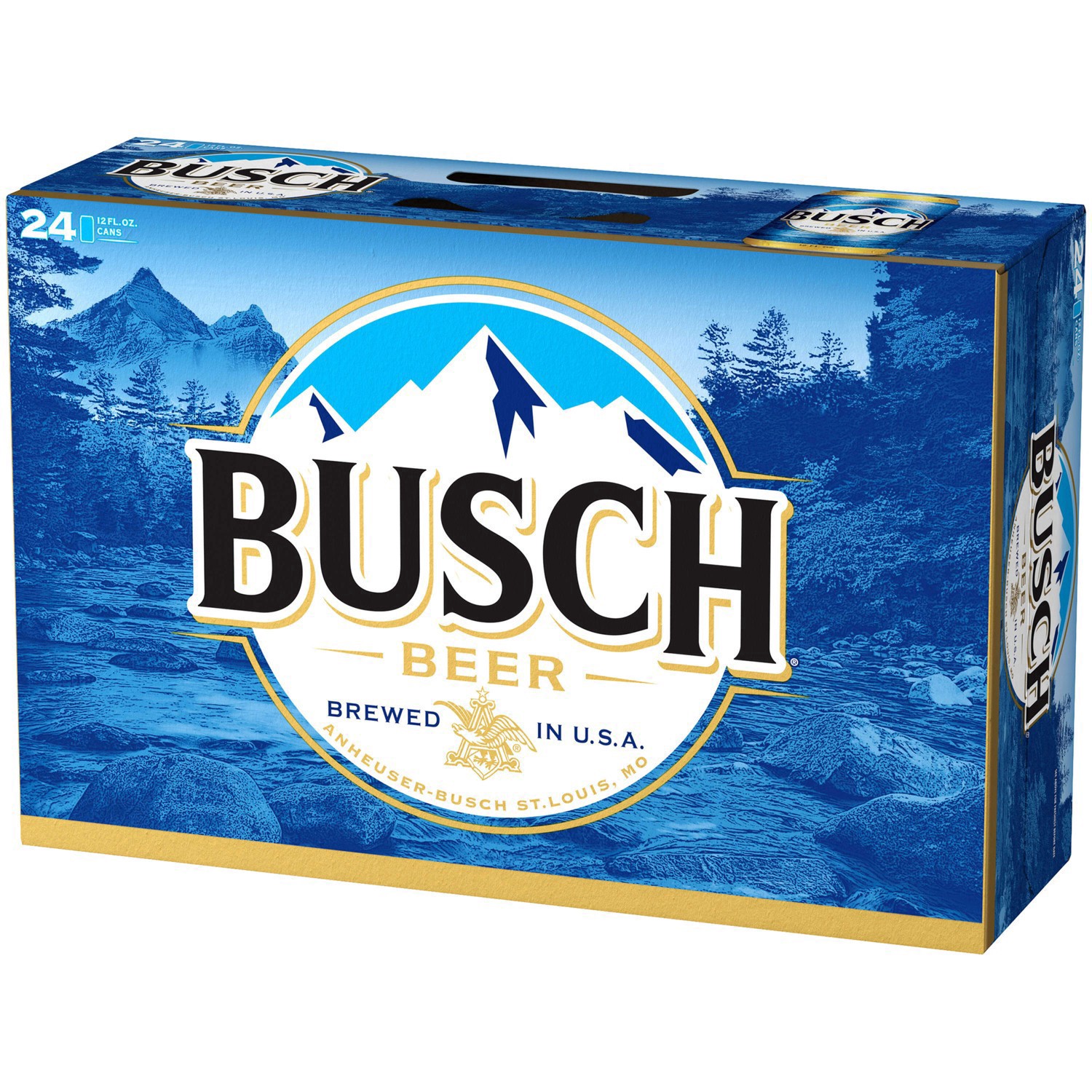 slide 19 of 38, Busch Beer  24 pk / 12 fl oz Cans, 24 ct; 12 fl oz