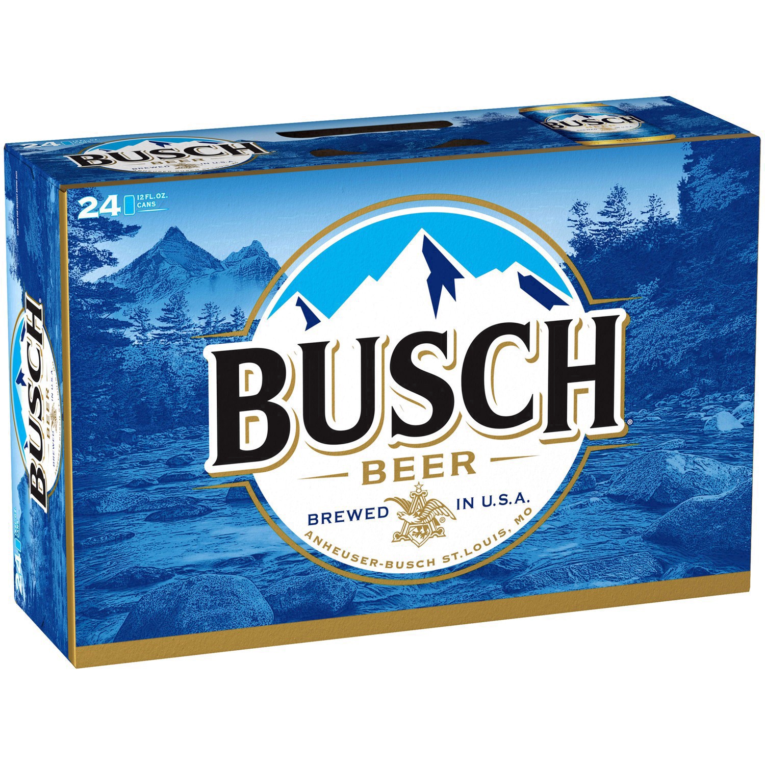 slide 25 of 38, Busch Beer  24 pk / 12 fl oz Cans, 24 ct; 12 fl oz