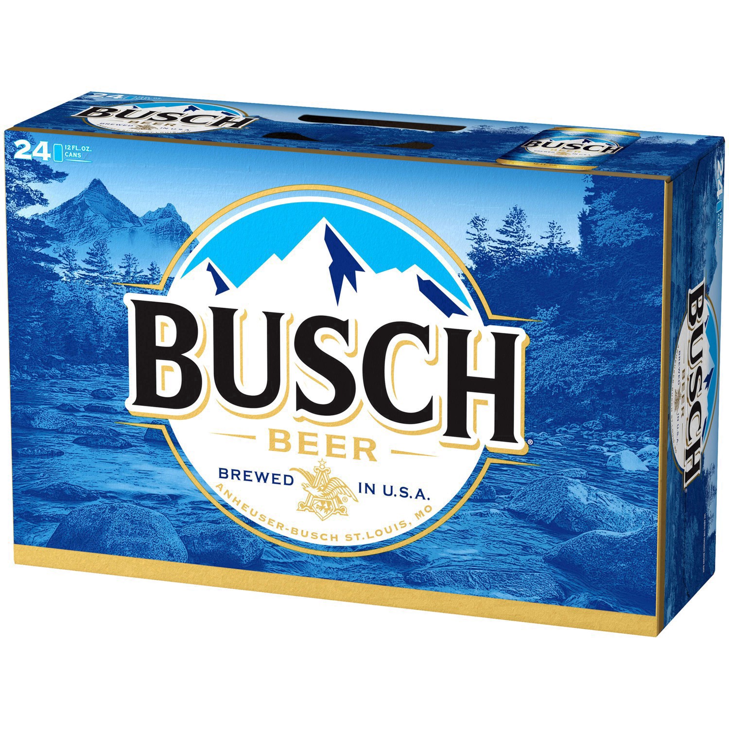 slide 26 of 38, Busch Beer  24 pk / 12 fl oz Cans, 24 ct; 12 fl oz