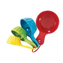 Cocinaware 4 Piece Melamine Measuring Cup Set
