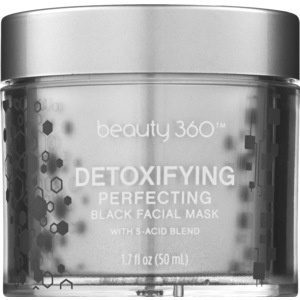 slide 1 of 1, Beauty 360 Detoxifying Perfecting Black Facial Mask, 1.7 fl oz