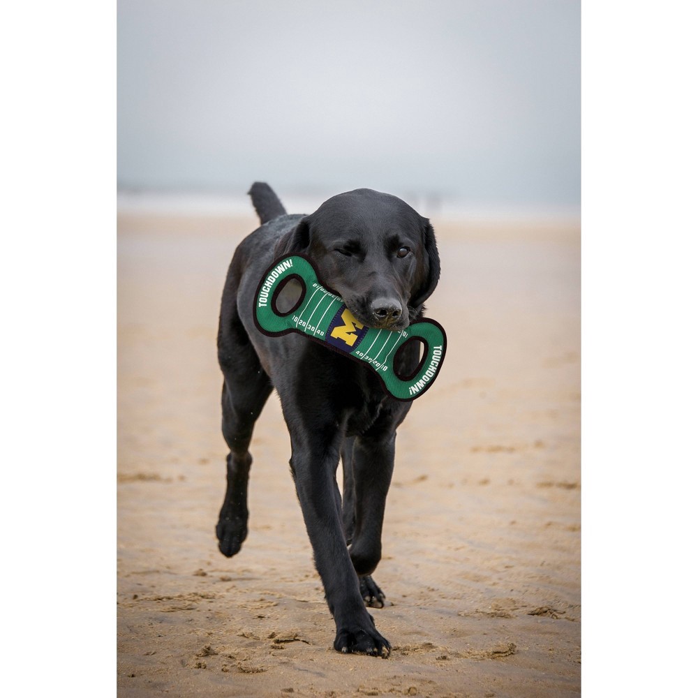 slide 3 of 4, NCAA Michigan Wolverines Field Dog Toy, 1 ct