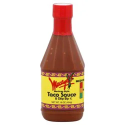 Macayo's Taco Sauce & Chip Dip Mexican Style Medium Bottle
