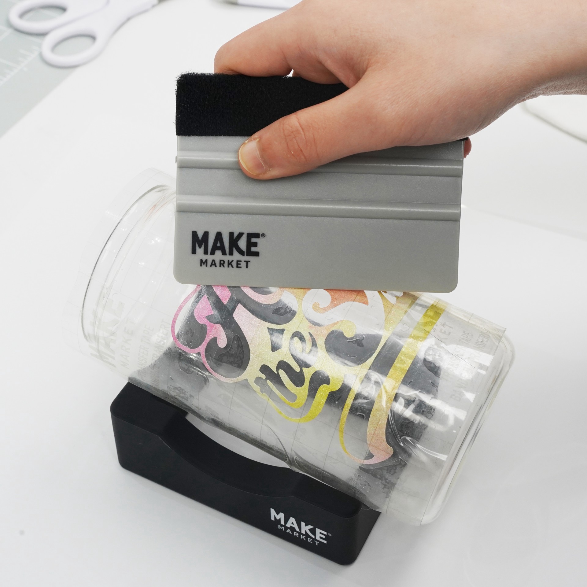 slide 5 of 8, Drinkware Stabilizer Set By Make Market, 3.87 in x 0.25 in x 2.77 in