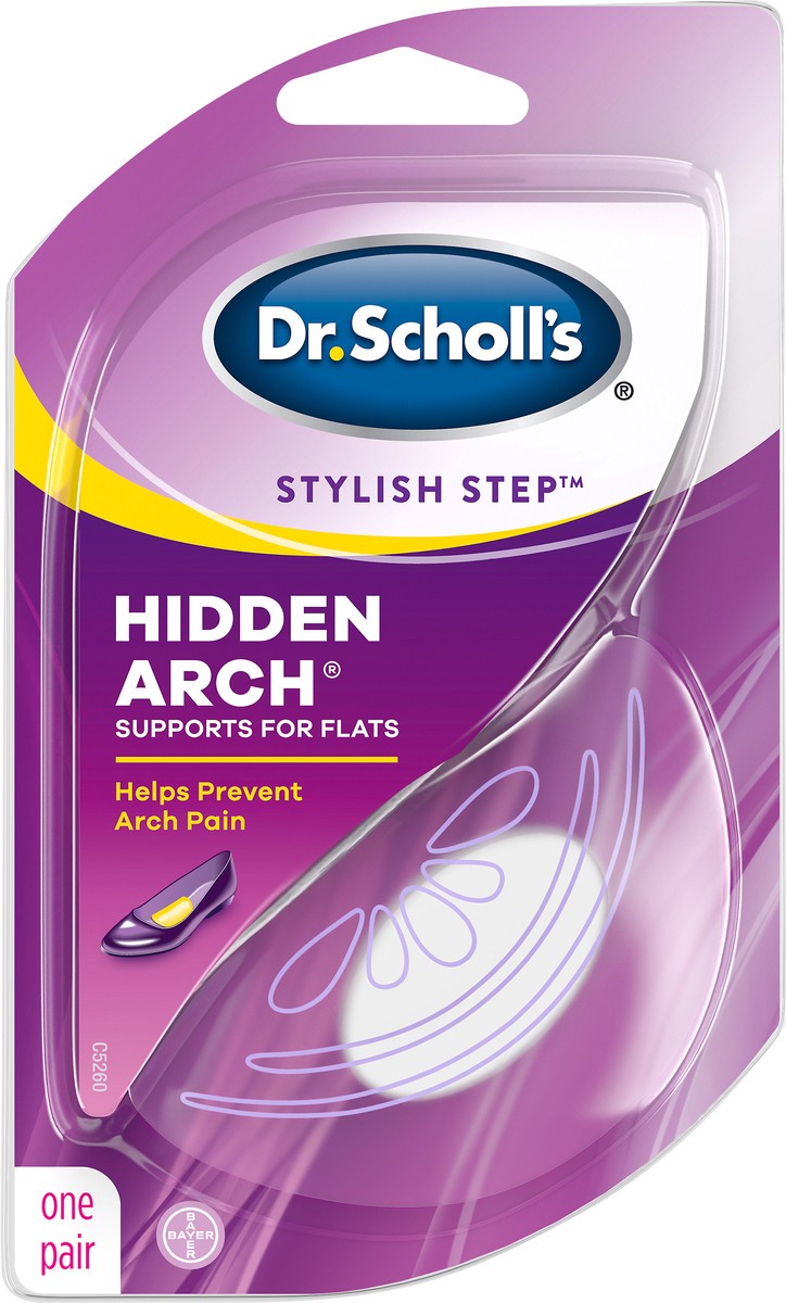 slide 2 of 3, Dr. Scholl's Hidden Arch Insoles 1 ea, 1 ct