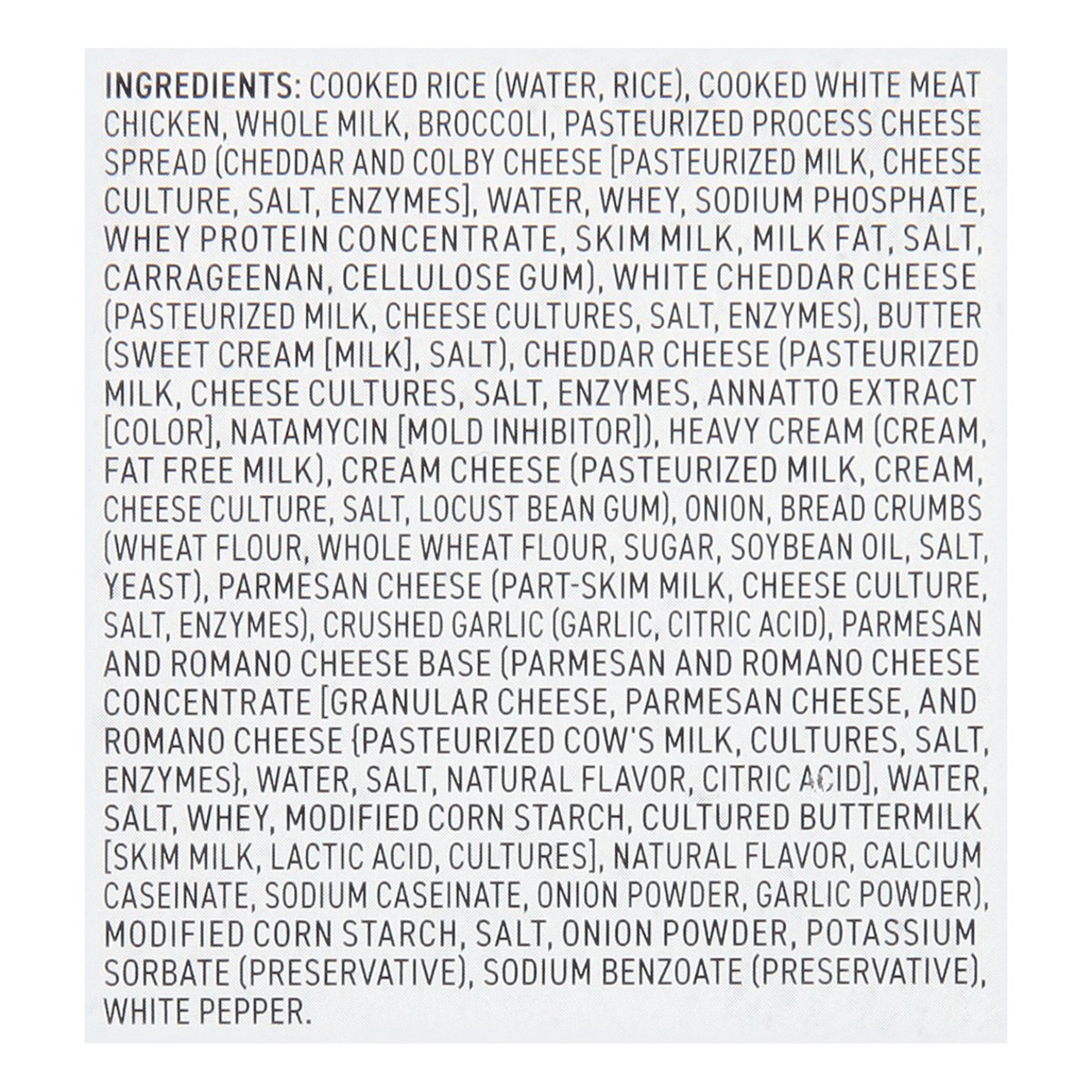 slide 5 of 11, Reser's Chicken Broccoli Cheddar Rice, with White Meat Chicken, Baked, 28 oz