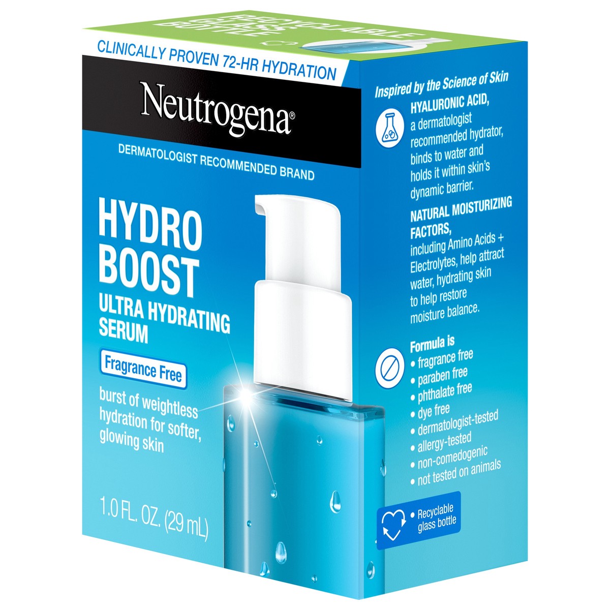 slide 7 of 8, Neutrogena Hydro Boost Ultra Hydrating Serum with Hyaluronic Acid, 1 Fl. Oz, 1 fl oz