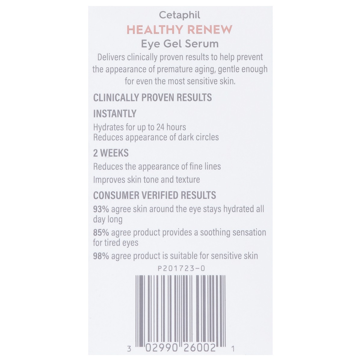 slide 7 of 13, Cetaphil Healthy Renew Eye Gel Serum 0.5oz, 0.5 oz