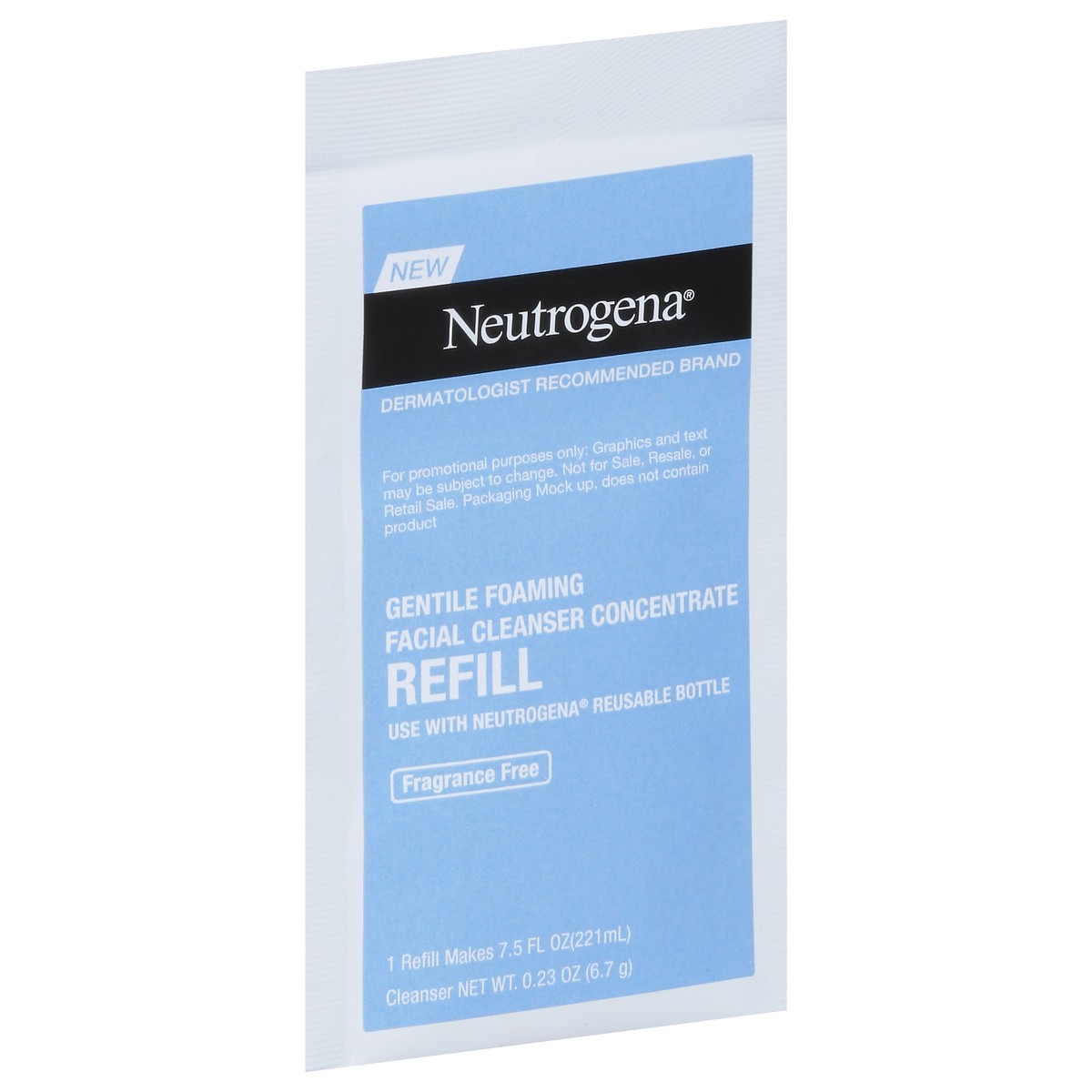 slide 2 of 10, Neutrogena Gentle Foaming Facial Cleanser Concentrate Refill - Fragrance Free - 7.5 fl oz, 7.5 fl oz