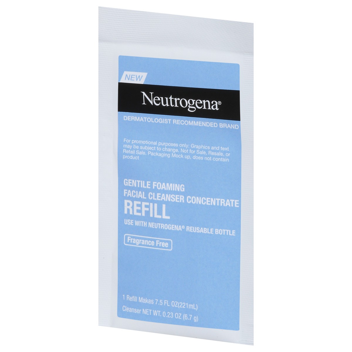 slide 3 of 10, Neutrogena Gentle Foaming Facial Cleanser Concentrate Refill - Fragrance Free - 7.5 fl oz, 7.5 fl oz