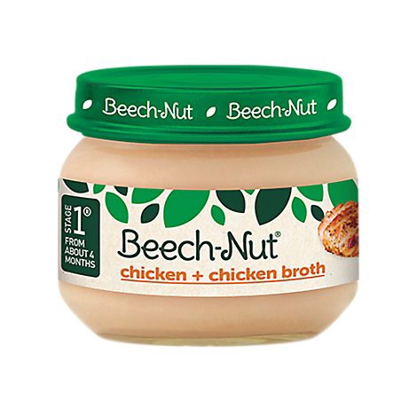 slide 1 of 1, Beech-Nut Stage 1 Chicken & Chicken Broth Baby Food - 2.5 Oz, 2.5 oz