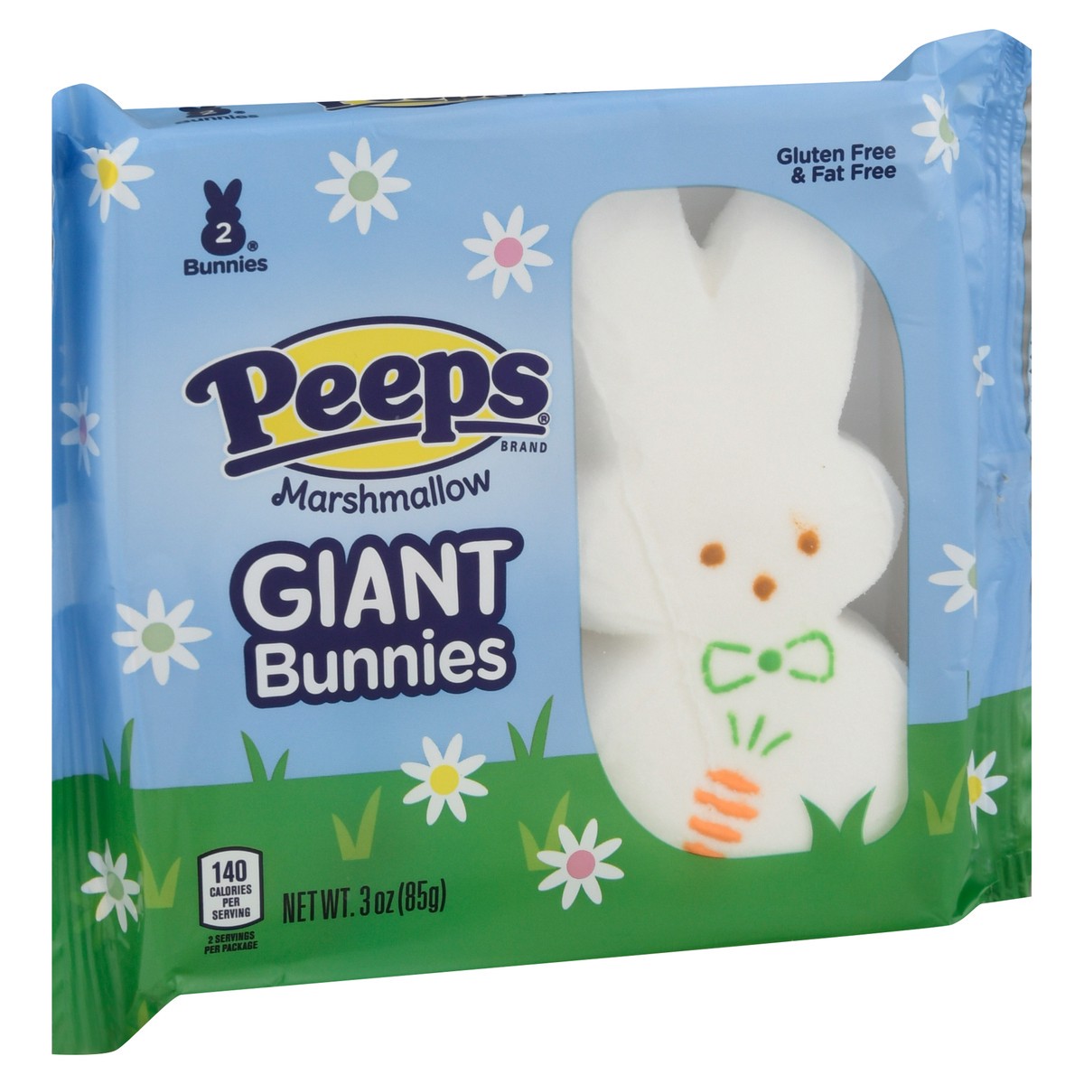 slide 10 of 14, Peeps Giant Bunnies 2Ct, 3 oz