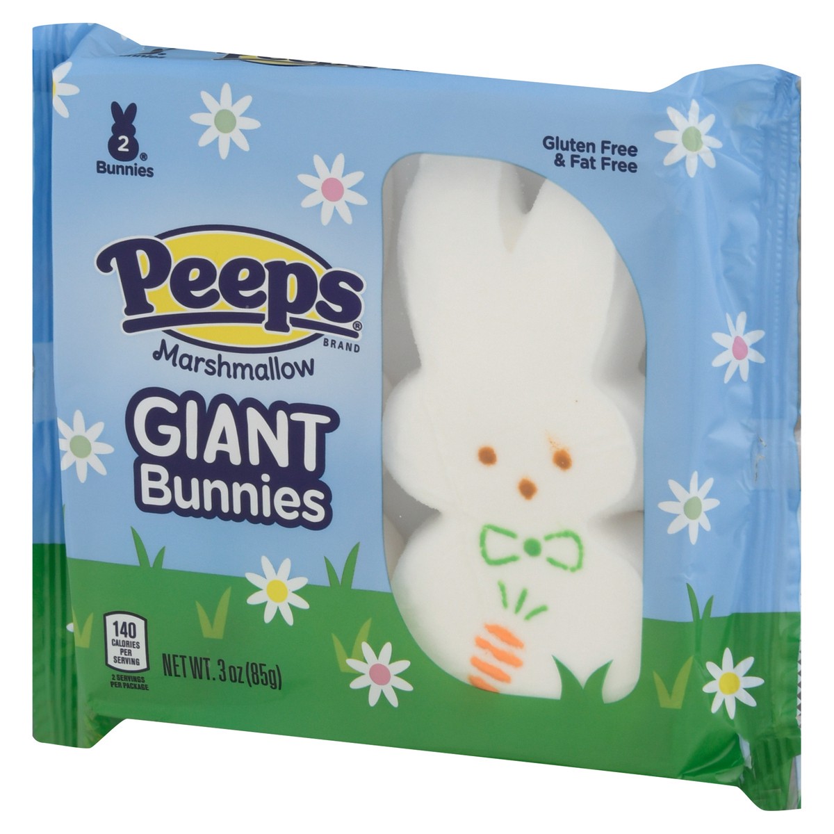 slide 3 of 14, Peeps Giant Bunnies 2Ct, 3 oz