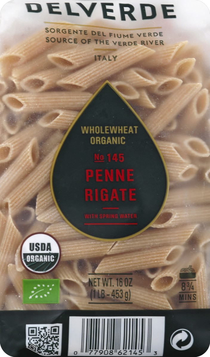 slide 5 of 5, Delverde Penne Rigate 16 oz, 16 oz