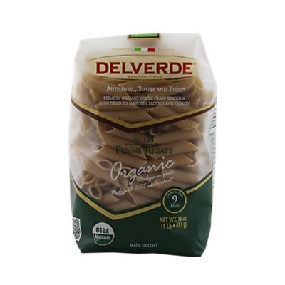 slide 1 of 5, Delverde Penne Rigate 16 oz, 16 oz