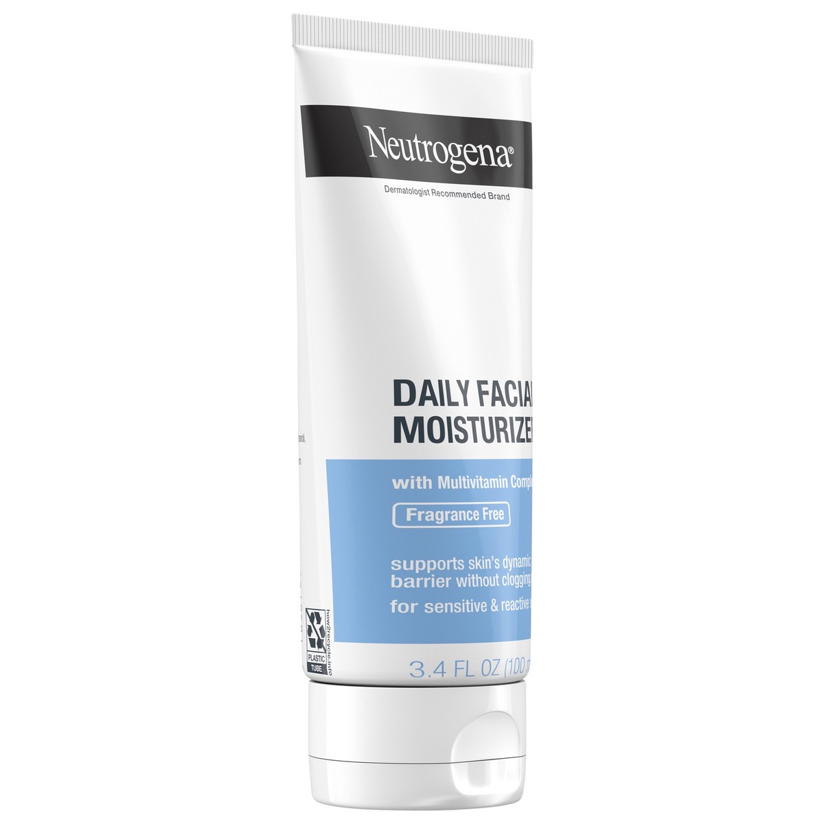 slide 4 of 7, Neutrogena Fragrance Free Facial Moisturizer, Vitamin E, 3.4 fl. oz, 3.4 fl oz