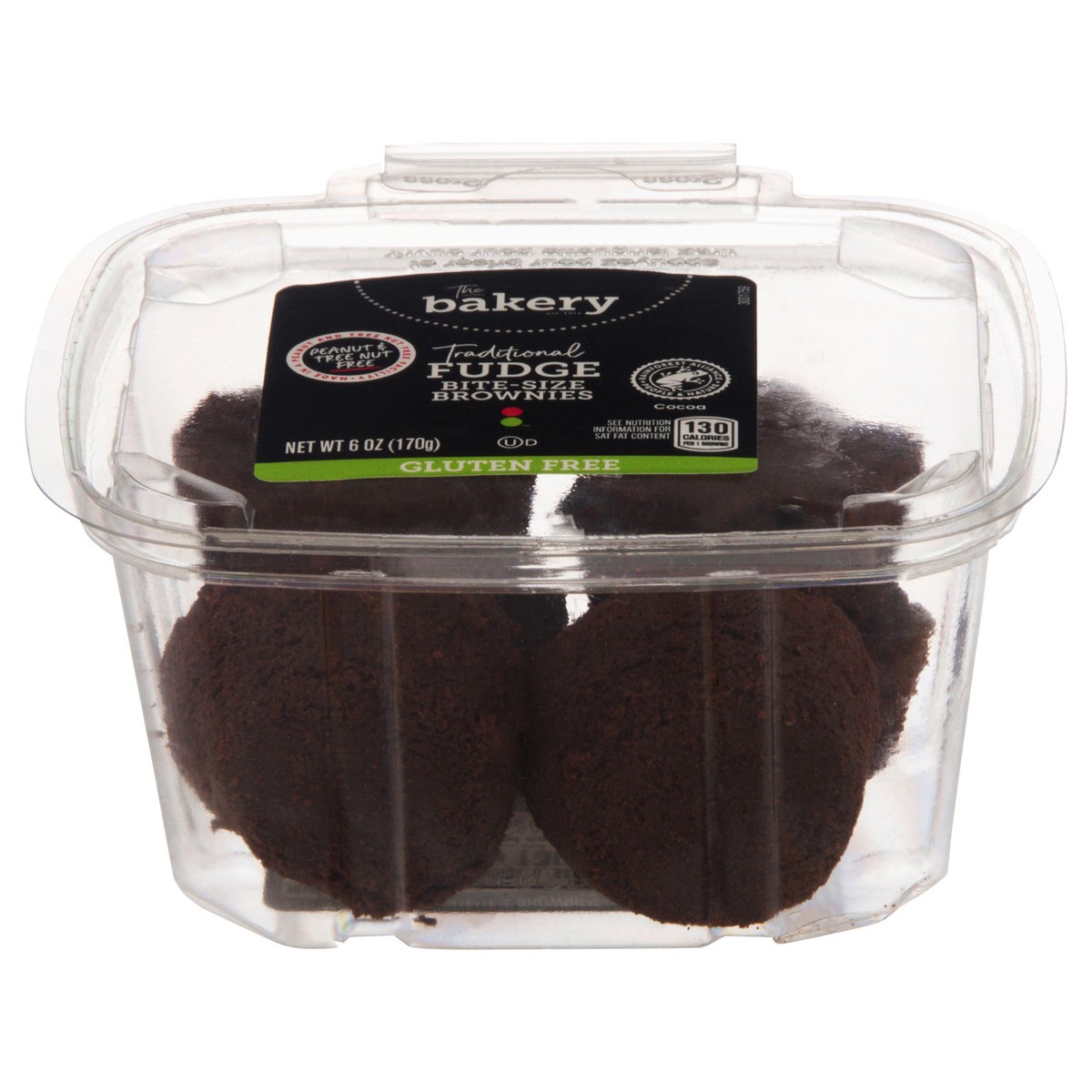 slide 3 of 4, Stop & Shop The Bakery Gluten Free Traditional Fudge Bite Size Brownies, 6 oz