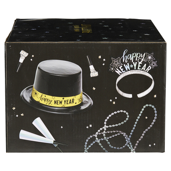 slide 3 of 29, Prismatic New Year's Party Kit for 10, 1 ct